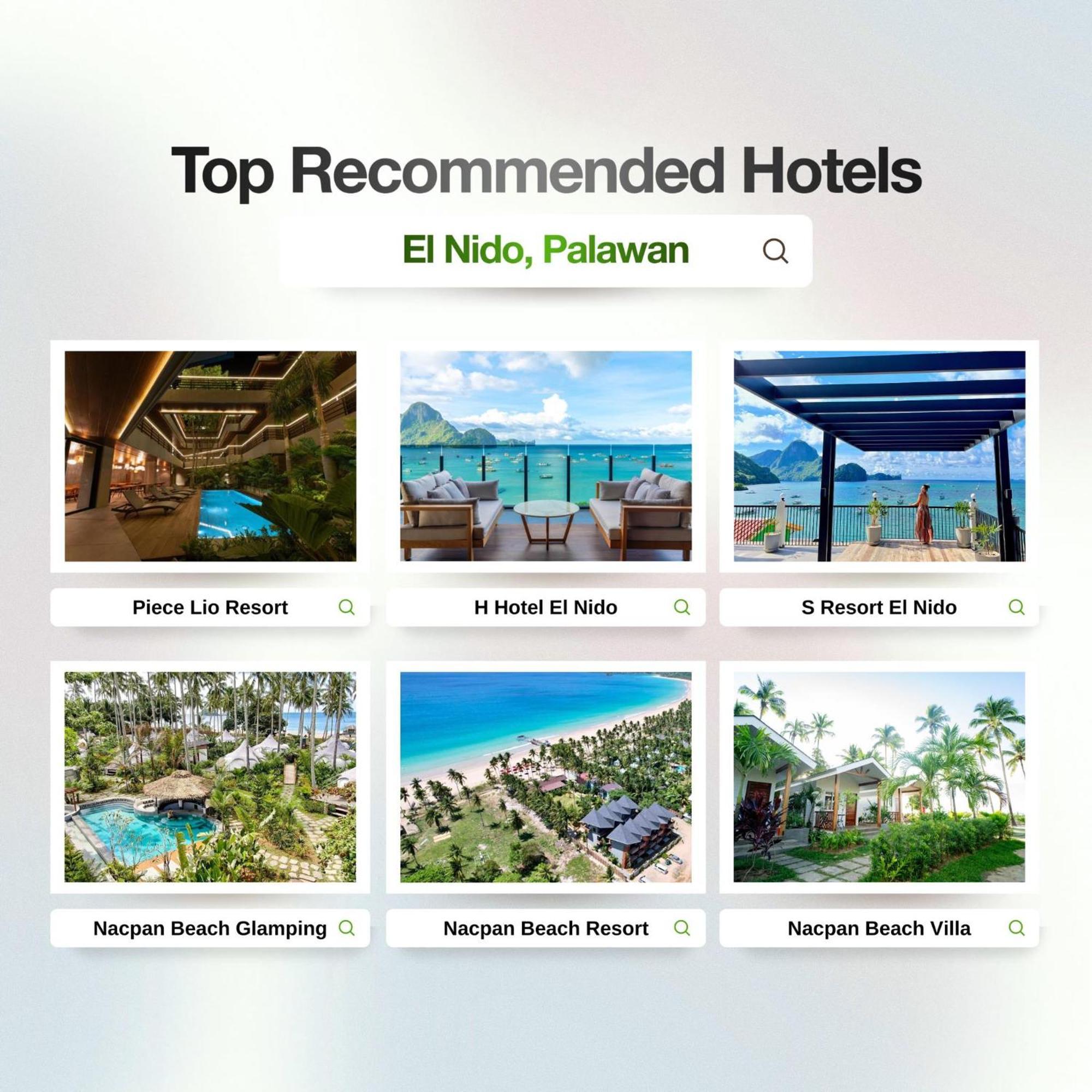 Nacpan Beach Resort Managed By H Hospitality Group Ель-Нідо Екстер'єр фото